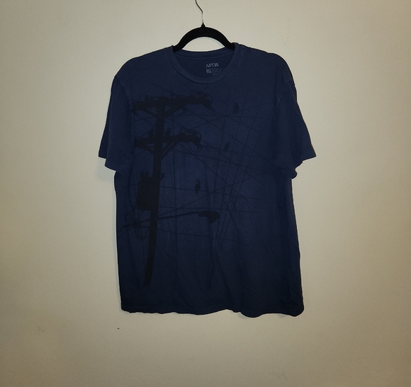 Apt. 9 Men's Navy Graphic Tee - Picture 1 of 4